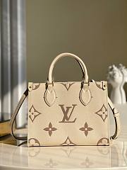 LV M45659 onthego bag milky white 25*19*11.5cm - 1