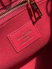 LV M45659 onthego bag rose red 25*19*11.5cm - 3