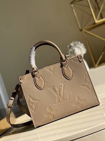 LV M45659 onthego bag brown 25*19*11.5cm