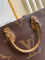 LV M45039 onthego  Reverse coated canvas  34*26*13cm - 5