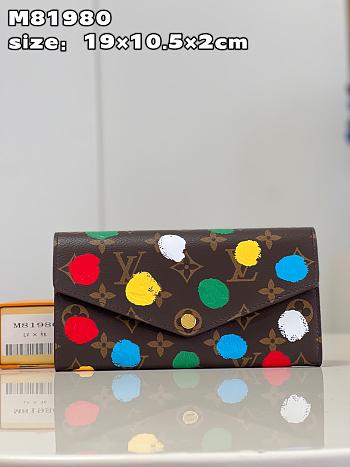 LV wallet M81980 19*10.5*2cm