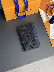 LV wallet black 7.5*11*1cm - 2