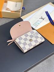 LV wallet white square powder 11*8cm  - 6