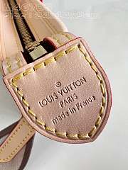 LV Neverfull BB bag Peony Pink Monogram 24*14*9cm - 3