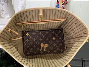 LV Neverfull bag puppy pattern 32*29*17cm - 2