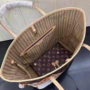 LV Neverfull tote bag  kitten pattern 32*29*17cm - 6