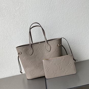 LV Neverfull handle bag  Dune Gray 32.5×16×28.5cm