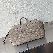 LV Neverfull handle bag  Dune Gray 32.5×16×28.5cm - 2