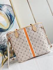 LV M23501 Neverfull MM Beige/Ocher 31*28*14cm - 4