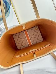 LV M23501 Neverfull MM Beige/Ocher 31*28*14cm - 3