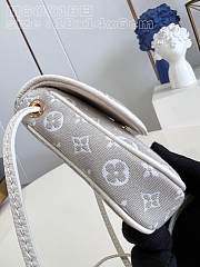 LV Neverfull BB bag white 18*14*6cm - 5