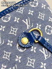 LV  Neverfull Denim Blue 32*29*17cm  - 3