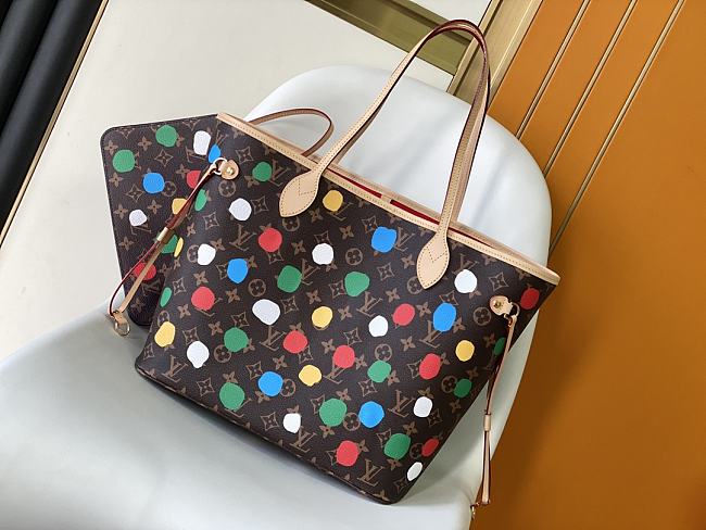 LV Neverfull bag Mixed colors 32*29*17cm - 1