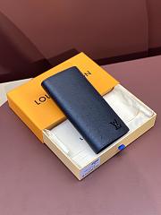 LV wallet dark blue 10*19*2cm - 1