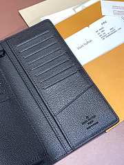 LV wallet dark black 10*19*2cm - 3