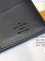 LV wallet dark black 10*19*2cm - 4