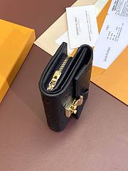 LV women wallet black  11.5*8.5*4cm - 2