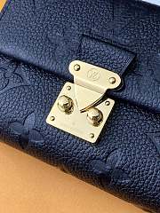 LV women wallet dark blue 11.5*8.5*4cm - 4