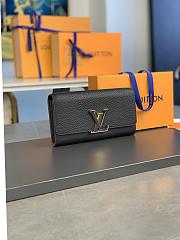 LV wallet black 20*11CM - 1