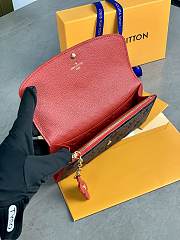 LV Monogram Empreinte Leather Emilie Wallet 19*10*2cm - 4