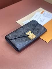 LV Long Wallet In Black  19*10.5*2.5CM - 4