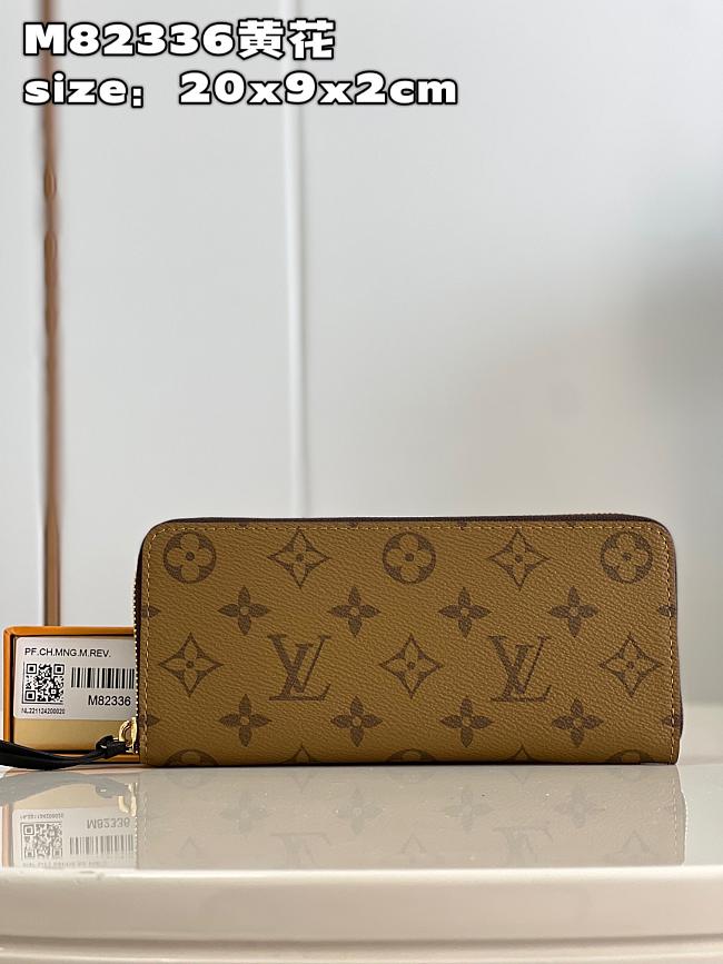 LV Long zippy wallet yellow  20*9*2CM - 1