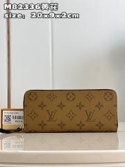 LV Long zippy wallet yellow  20*9*2CM - 1