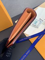 LV long orange wallet  19*10CM - 3