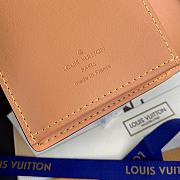 LV long orange wallet  19*10CM - 5