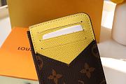 LV yellow card holder - 6