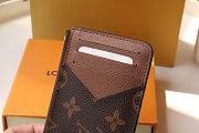 LV brown card holder - 5