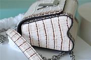 LV TWIST crossbody bag silver shoulder strap 19*15*9CM - 2