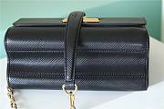 LV TWIST DENIM bag black 28*18*8cm - 3