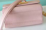 LV TWIST DENIM bag Leather Pink 28*18*8cm - 3