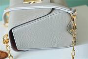 LV TWIST DENIM bag white 28*18*8cm - 5