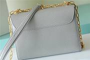 LV TWIST DENIM bag white 28*18*8cm - 3