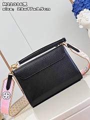 LV Twist bag M22036 black 23*17*9.5cm - 2