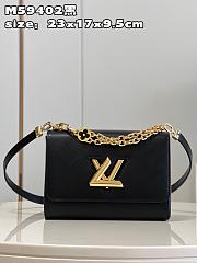 LV Twist bag M59402 black 23*17*9.5cm - 1