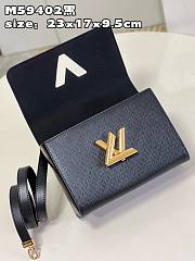 LV Twist bag M59402 black 23*17*9.5cm - 5