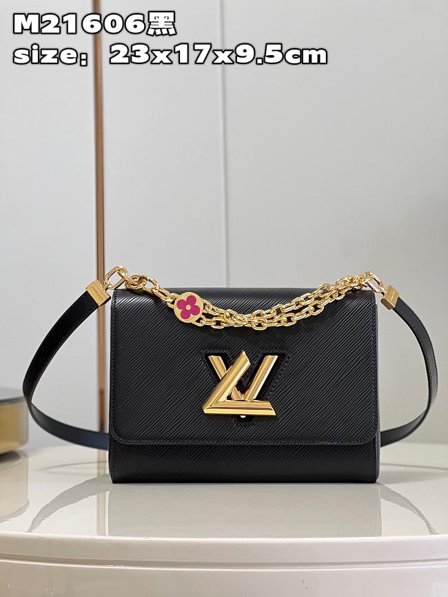 LV Twist bag M21606 black 23*17*9.5cm - 1