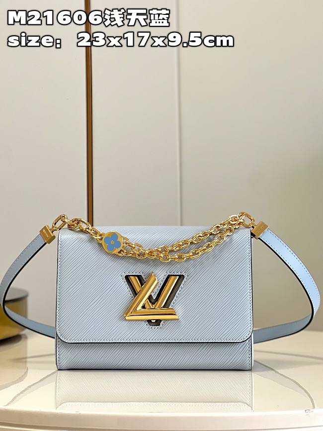 LV Twist bag M21606 light sky blue 23*17*9.5cm - 1