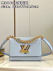 LV Twist bag M21606 light sky blue 23*17*9.5cm - 1