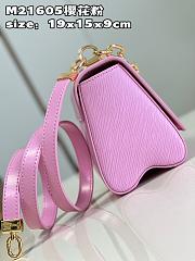 LV Twist bag M21605 Sakura powder 19*15*9cm - 4