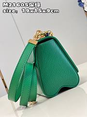 LV Twist bag M21605 dark green19*15*9cm - 3