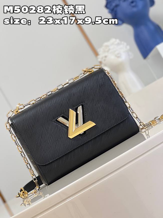 LV Twist Monogram bag M50282 black 23*17*9.5cm - 1