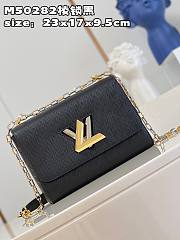 LV Twist Monogram bag M50282 black 23*17*9.5cm - 1