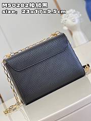 LV Twist Monogram bag M50282 black 23*17*9.5cm - 4