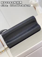 LV Twist Monogram bag M50282 black 23*17*9.5cm - 2