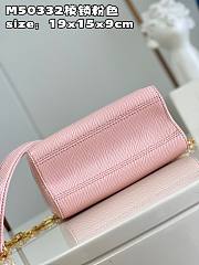 LV Twist Monogram bag M50332 pink 19*15*9cm - 4