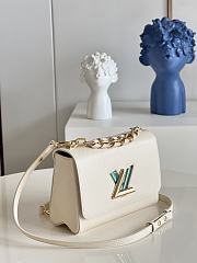 LV M59896 Twist bag white 23*17 *9.5cm - 4